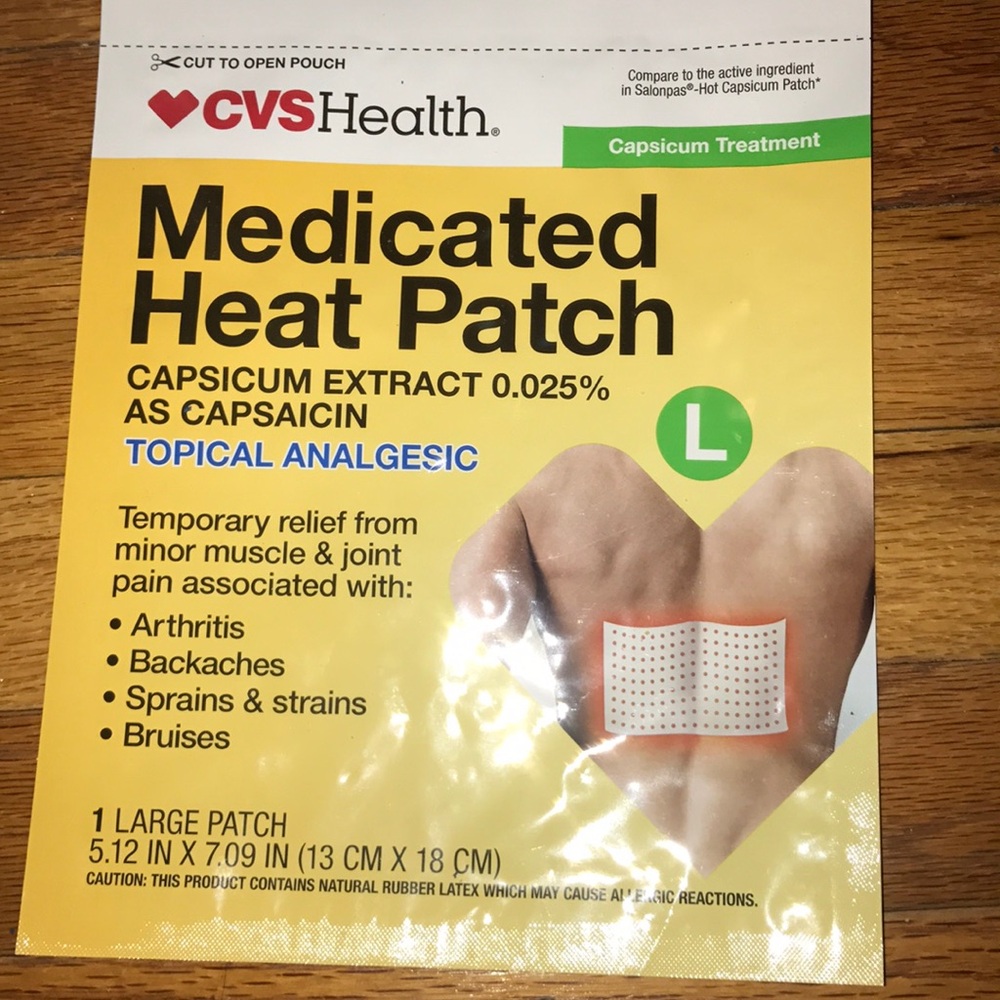 CVS Medicated Heat Patch